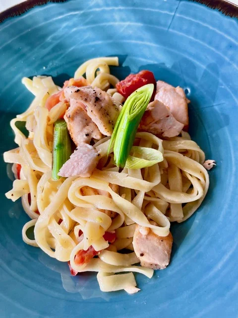 Tagliatelle with Salmon