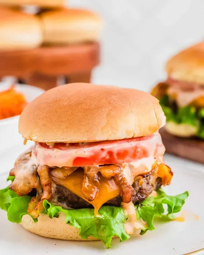 Juicy Bison Burgers