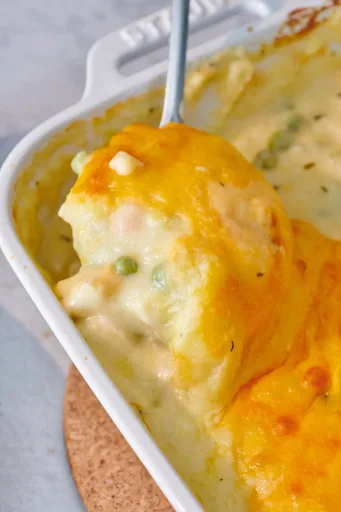 Leftover Thanksgiving Turkey Shepherd's Pot Pie