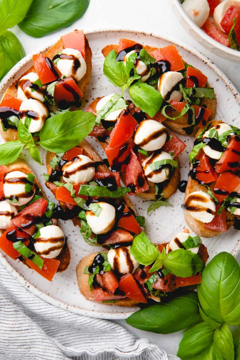 Bruschetta with Mozzarella