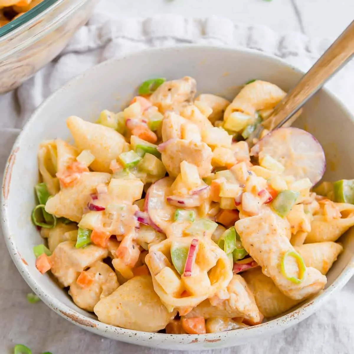 Buffalo Chicken Pasta Salad