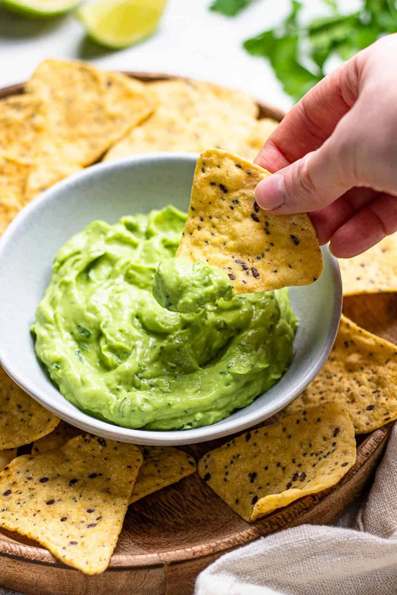 Receta de dip de aguacate