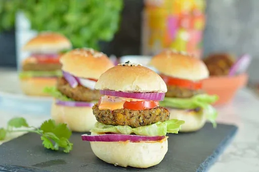 Spicy Black Bean Quinoa Burger