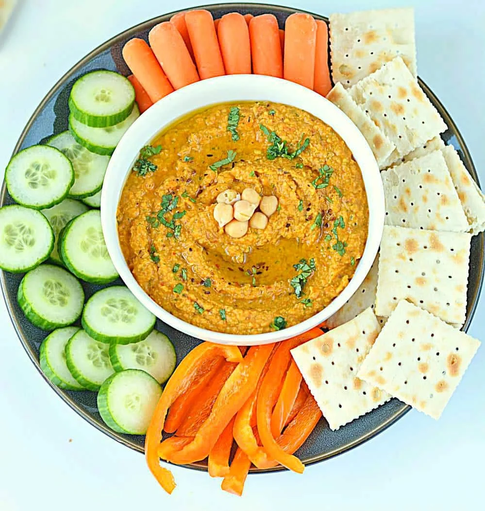 Spicy Chickpea Hummus Recipe