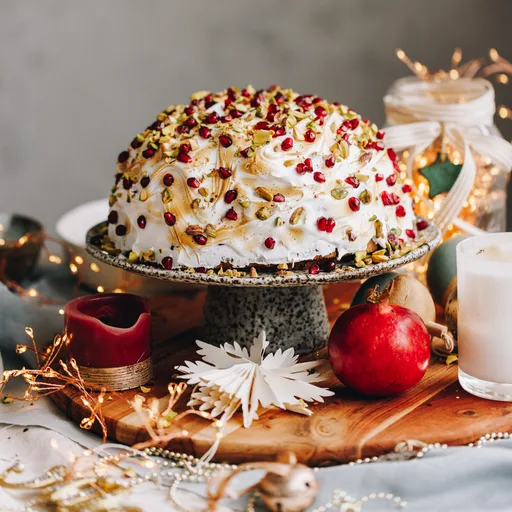 Cheat's Ice Cream Bombe Alaska