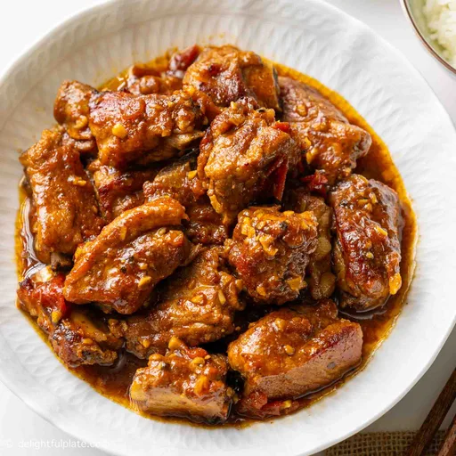 Costillas de cerdo agridulces