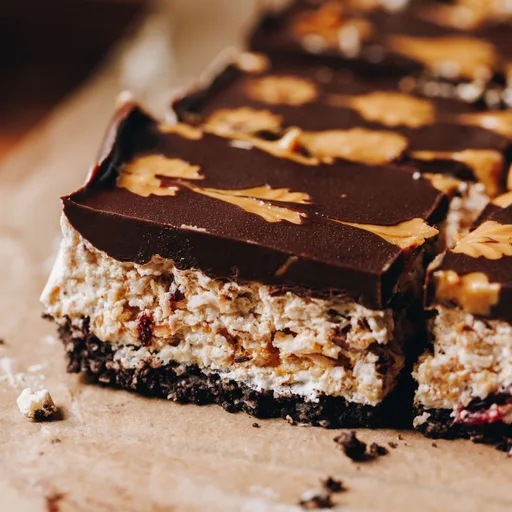 No-bake Marshmallow Slice - Keke Māngohe Tunu-kore