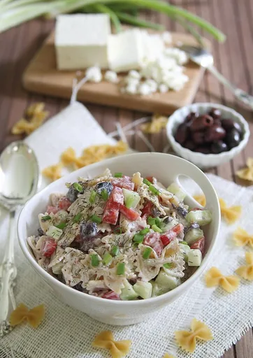 Ensalada de Pasta Griega