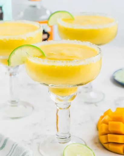 Receta de margarita de mango