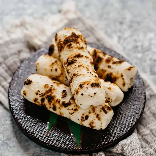 Homemade Chikuwa(Tube Shaped Fish Cake) ちくわ