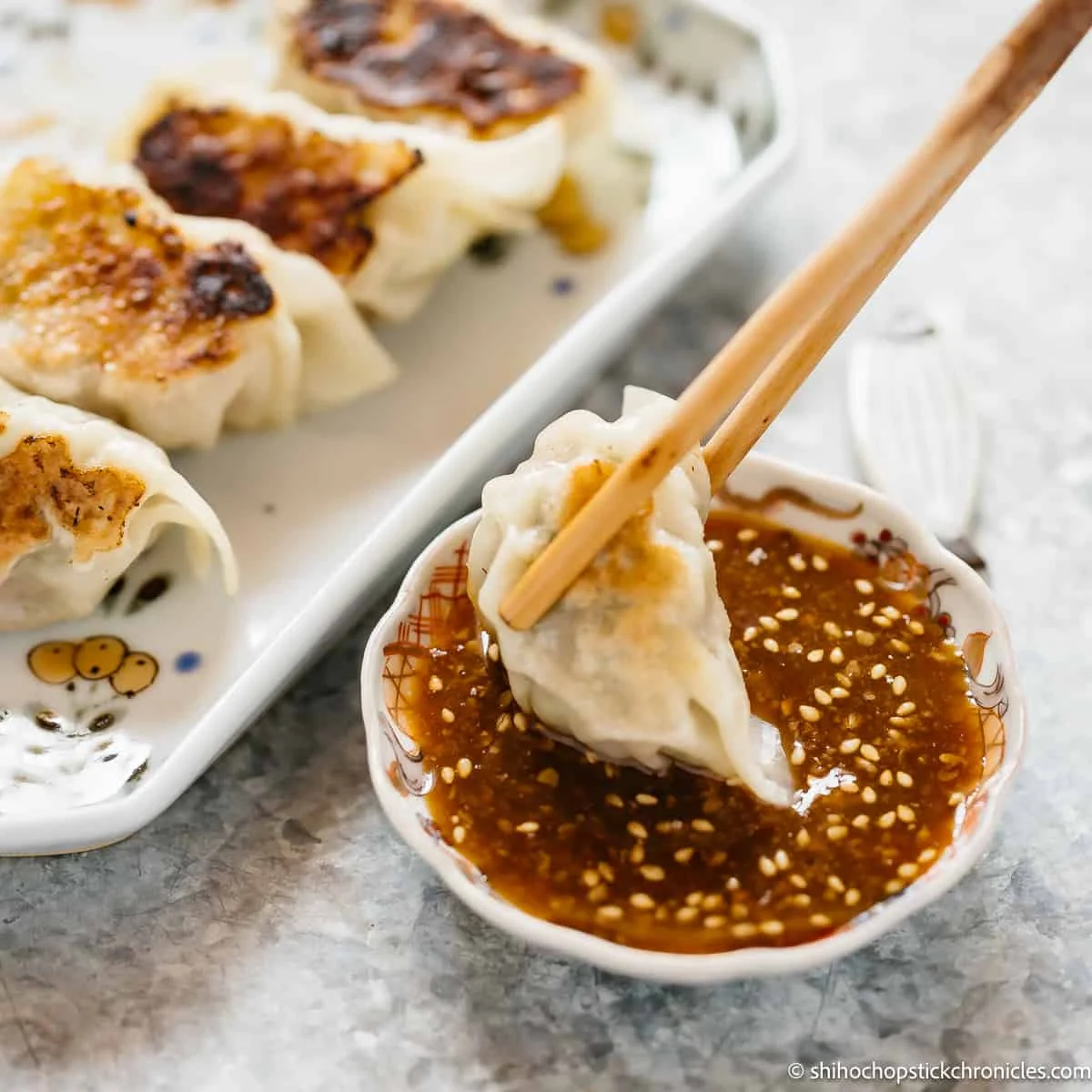 Salse per gyoza