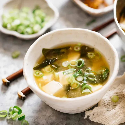 Miso soup with fish