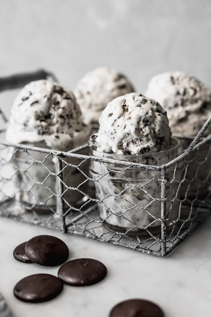 No-Churn Stracciatella Ice Cream