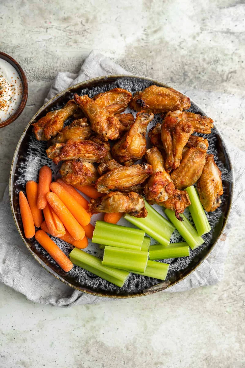Frozen Chicken Wings in Air Fryer