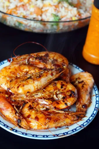 Langostinos picantes Peri Peri