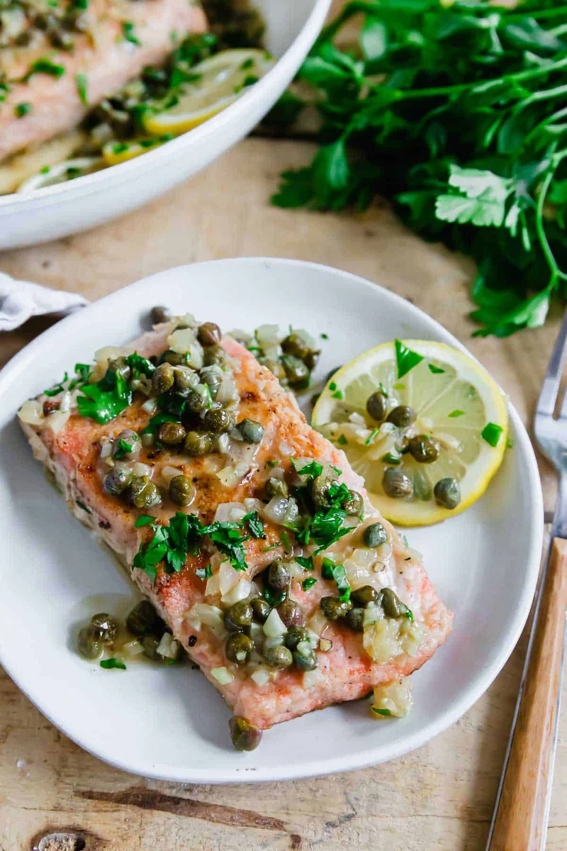 Salmon Piccata
