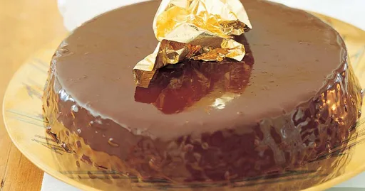 Tarta de ganache de chocolate