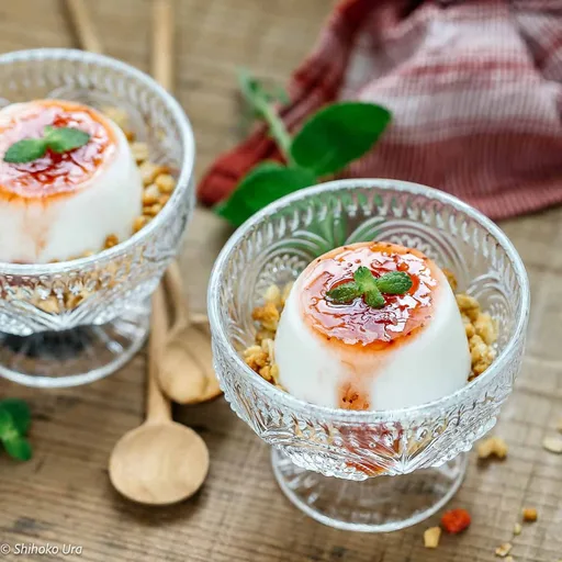 Japanese Milk Pudding ミルクプリン