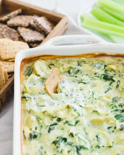 Vegan Spinach Artichoke Dip