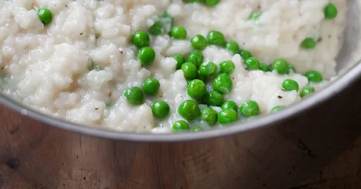 Risotto fácil de parmesano