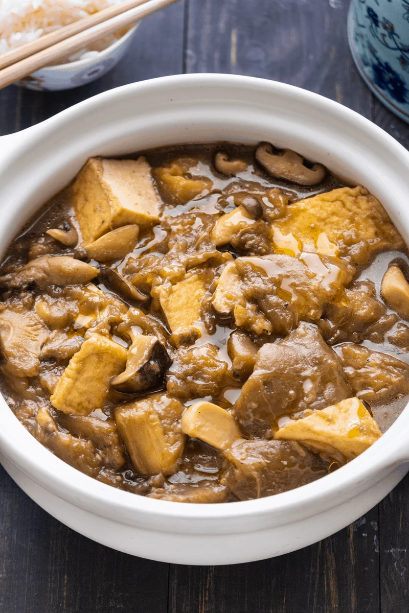 Braised Eggplant with Tofu