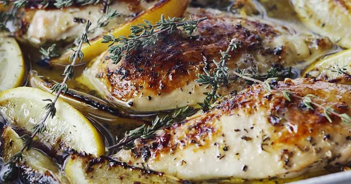 Pechugas de pollo al limón