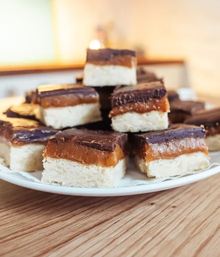 Norwegian Brunost (Brown Cheese) Caramel Squares