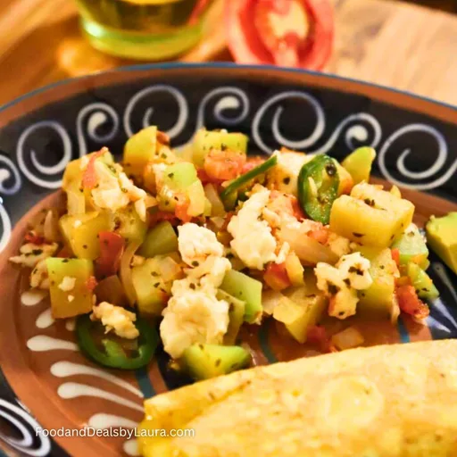 Chayote a la mexicana