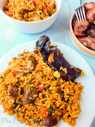 Banga jollof rice