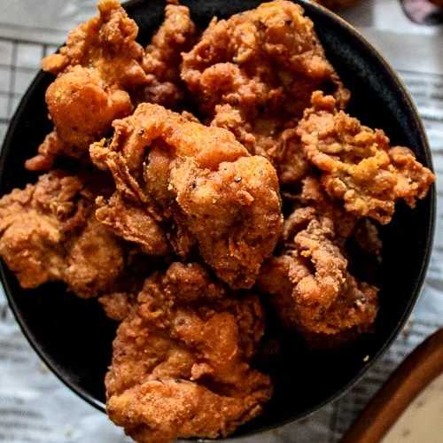 Crispy Buttermilk Popcorn Chicken