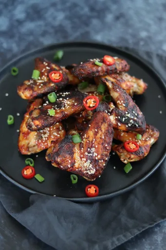 Alitas de pollo coreanas