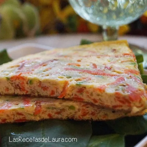 HUEVO CON VERDURAS