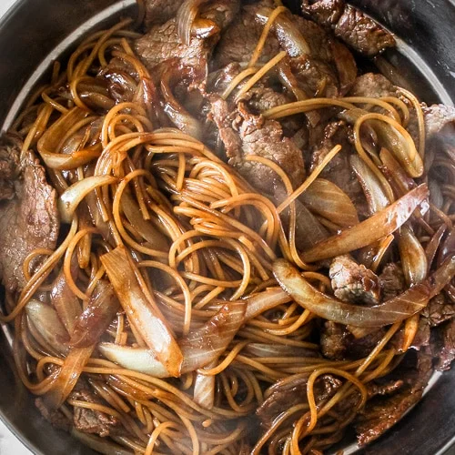 Beef Noodle Stir Fry