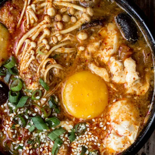 Kimchi Soondubu (Spicy Korean Soft Tofu Stew)