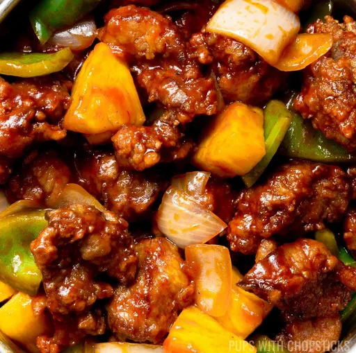 Cerdo agridulce (estilo cantonés)