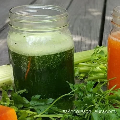 JUGO VERDE PARA OXIGENAR