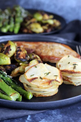 Potato & Thyme Stacks