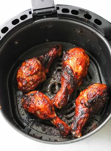 Pollo a la barbacoa en freidora de aire
