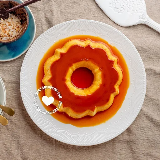 Flan de coco fácil