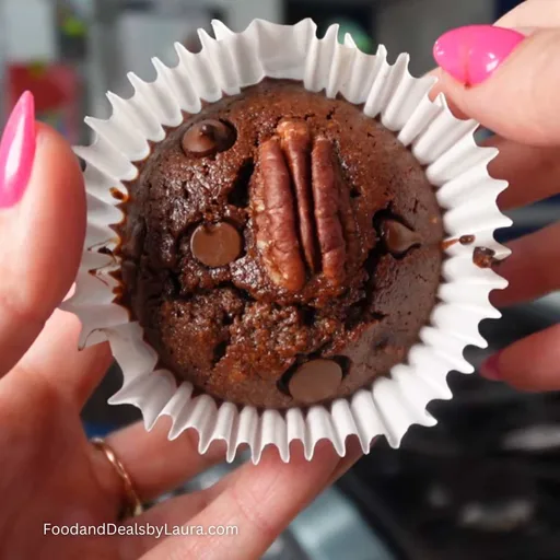 Muffins de Chocolate y Café SIN Harina