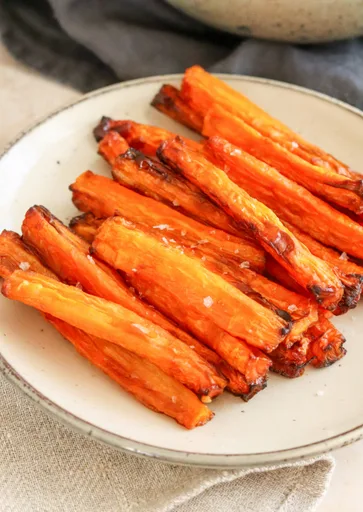 Zanahorias asadas en freidora de aire