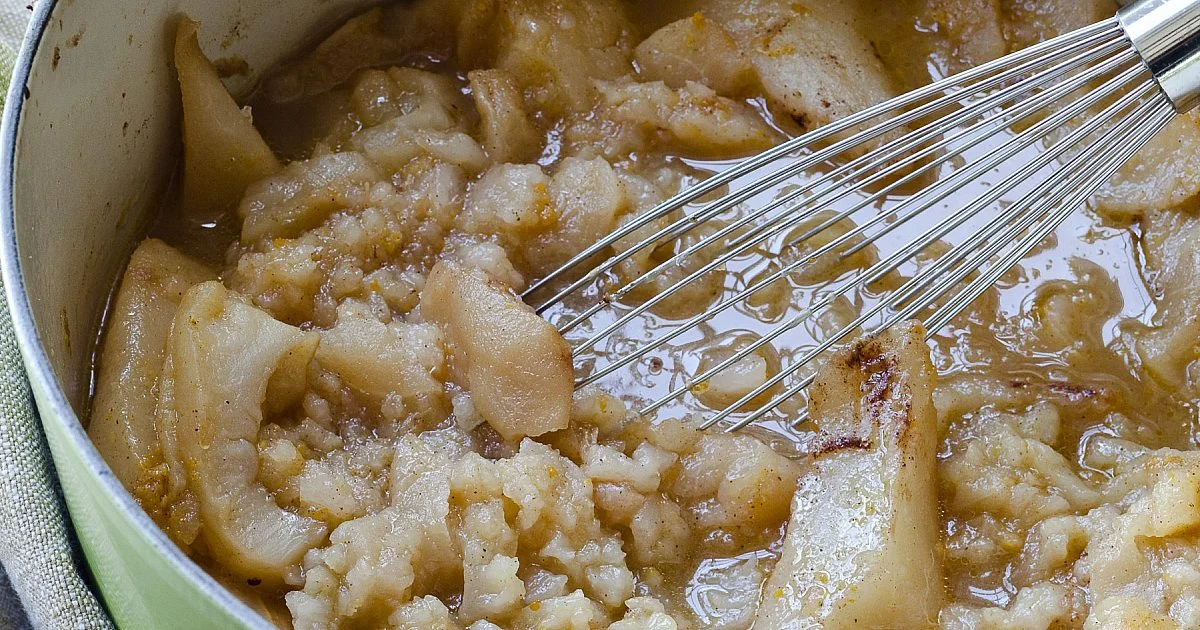 Roasted Pear and Apple Sauce | Recipes