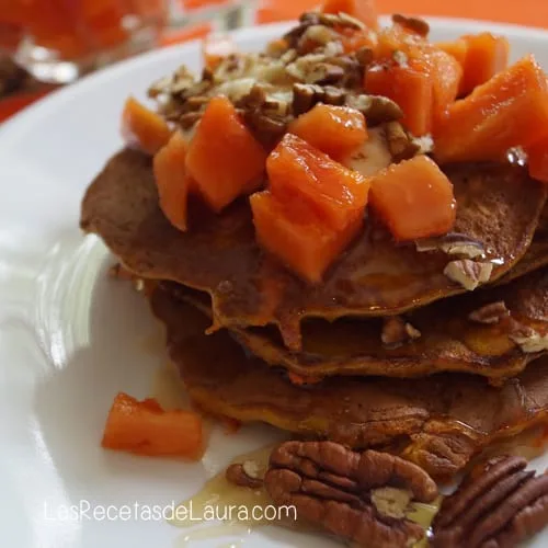 PANCAKES DE ZANAHORIA