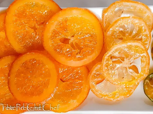 Candied Lemon Slices, Candied Orange Slices