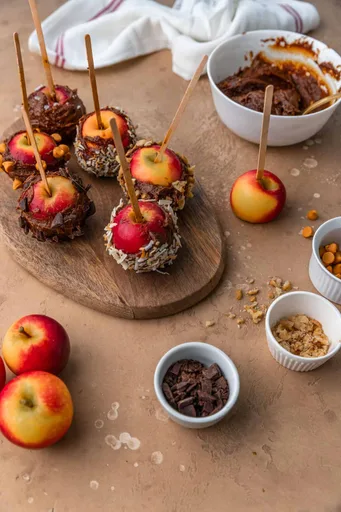 Vegan Caramel Apples