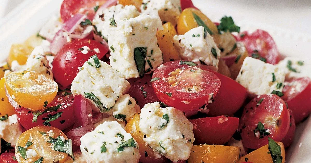 Tomato Feta Salad | Recipes