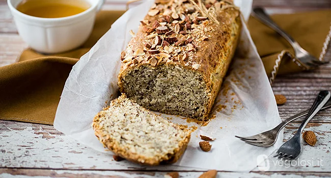 Vegan air fryer banana bread
