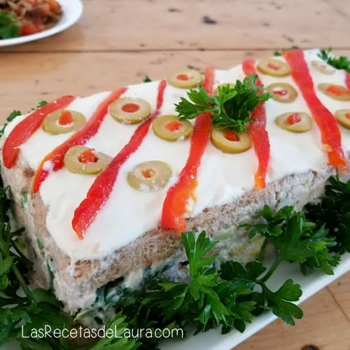 PASTEL FRÍO DE ATÚN