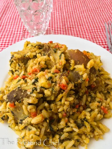 Egusi Jollof Rice