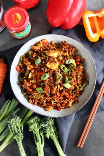 Arroz con verduras